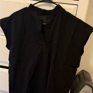 Figs black Rafaela Oversized scrub top